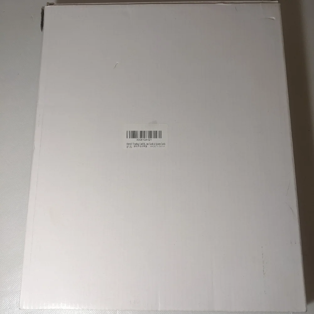 NEW- Solid Blue Trading Card Binder Case Sleeve Pocket 20 Pages (360 pockets)